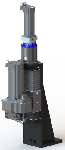Vertical tapping machine - PRESSMAC - lever