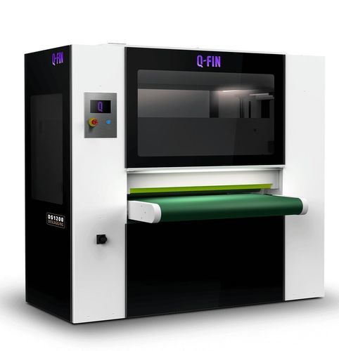 Belt deburring machine - DS1200 - Q-Fin Quality Finishing Machines - cutting / edge rounding / finishing