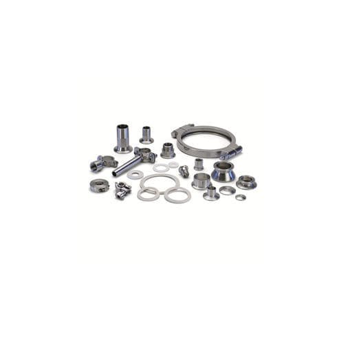 Hydraulic fitting - Tri-Clover®  - Alfa Laval - weld-on / elbow / stainless steel