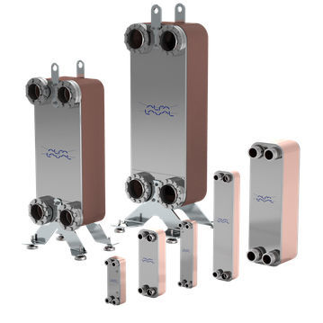 Brazed plate heat exchanger - CB series - Alfa Laval - liquid/liquid / stainless steel / copper