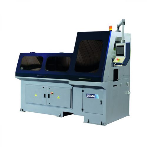 Circular sawing machine - UDK  - UZMA Makina San.Tic.Ltd.Sti. - vertical / for metals / fully-automatic