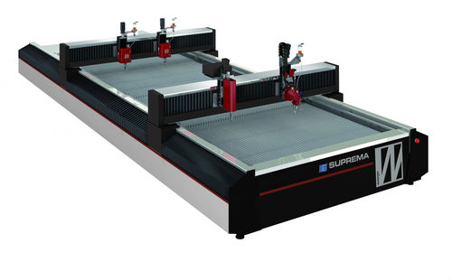 Custom-made cutting machine - SUPREMA DX 1040 - Waterjet Corporation s.r.l. - plasma / water-jet / for metal