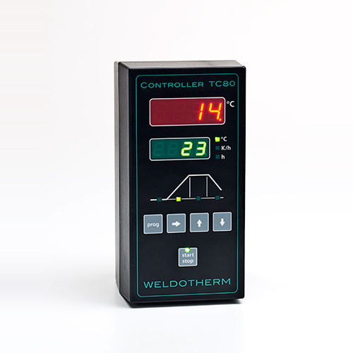 Double LED display temperature controller - TC 80 - Weldotherm GmbH - PID / programmable / heating