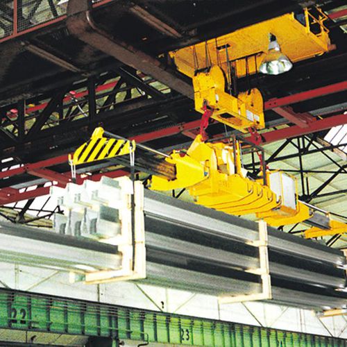 Tube lifting clamp - WIMO-Hebetechnik GmbH - horizontal / mechanical / hydraulic