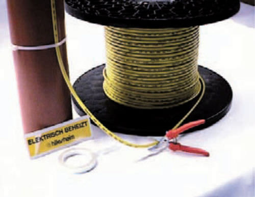 Thermoplastic-insulated heating tape - HKSI 70 Ni - Hillesheim GmbH
