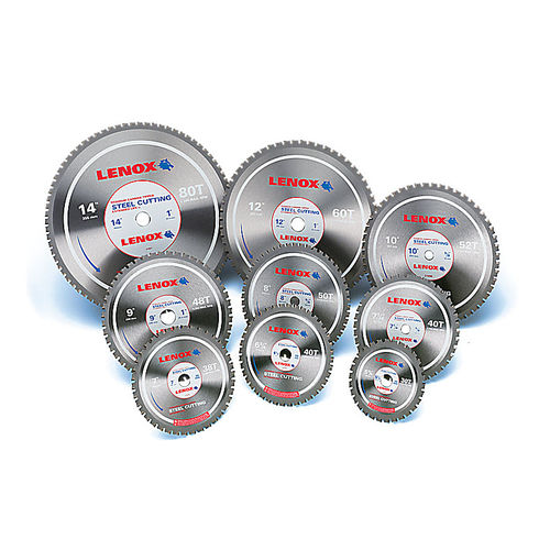 Circular saw blade - Lenox - carbide / for metal