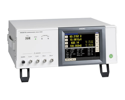 Electrical network analyzer - 100 mΩ - 100 MΩ, 4 Hz - 5 MHz | IM3570 - HIOKI E.E. CORPORATION - impedance / benchtop