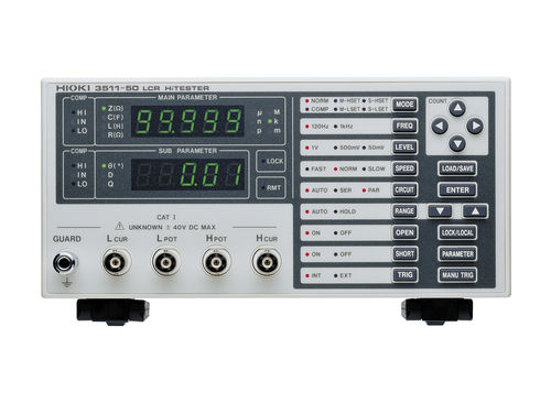 Benchtop LCR meter - 10 mΩ - 200 Ω, 120 Hz - 1 kHz | 3511-50   - HIOKI E.E. CORPORATION