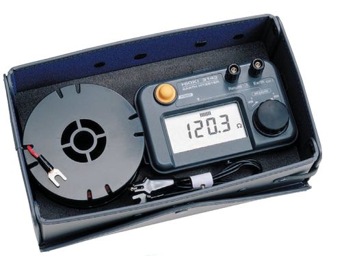Earth impedance testing device - 20.0 - 49.9 Ω, 50.0 - 500.0 Ω | 3143 - HIOKI E.E. CORPORATION
