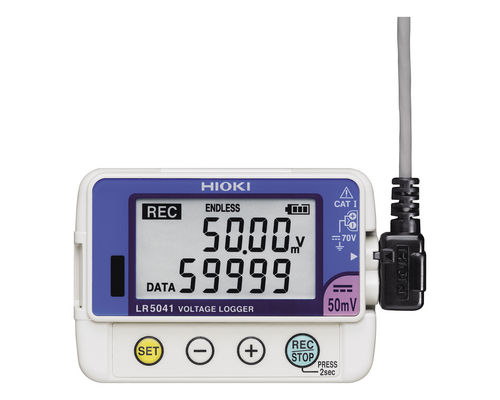 Voltage data-logger - -50.00mV - 50.00mV | LR5041 - HIOKI E.E. CORPORATION - wireless / with screen / compact