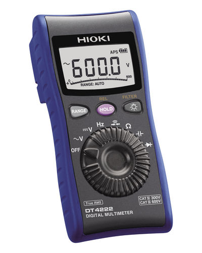 Digital multimeter - DT4222 - HIOKI E.E. CORPORATION - portable / industrial