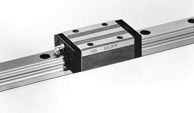 Linear Guide With Ball Bearing Sgl Series Nb Europe Stainless