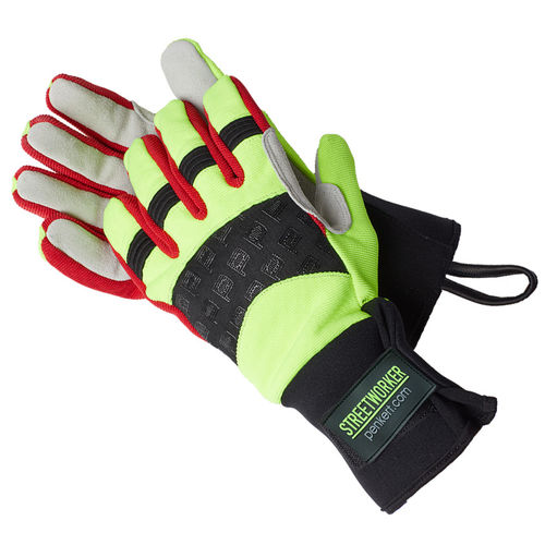 Work protection gloves - STREETWORKER - August Penkert GmbH - anti-cut / leather / Kevlar®