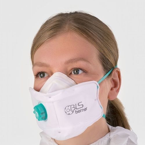 Disposable respirator - BLS 860 - Berner International GmbH - FFP3 / half-mask / medical