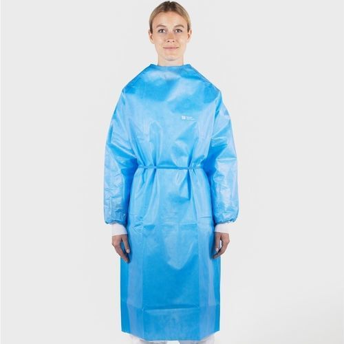 Work gown - cleo® saphir - Berner International GmbH - chemical protection / Tyvek® / coating