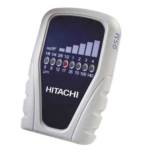 Portable thickness gauge - CMI95M - Hitachi High-Tech Analytical Science - copper / magnetic induction / handheld