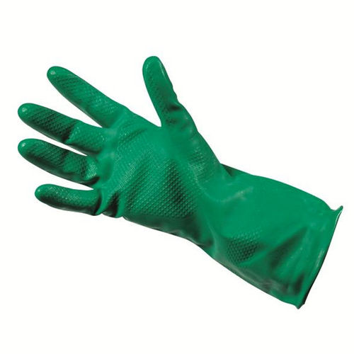 Work glove - M 3 series - D.P.I. s.r.l. - chemical protection / mechanical protection / nitrile rubber