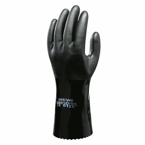 Work glove - H660/10 - DACH Schutzbekleidung GmbH & Co. KG - for the petroleum industry / for the chemical industry / mechanical protection