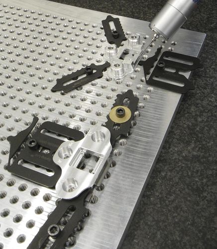 Mechanical clamping tool - Spring Loc™ - Mitee Bite - vacuum / workpiece / machining
