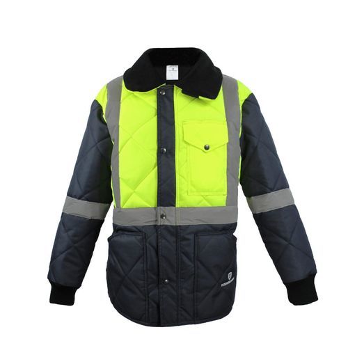 Work jacket - Hi-Vi - DIKAMAR Industria de Proteção de Calçado - cold weather / high-visibility / thermal protection
