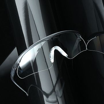 Silicone safety glasses - SKATER 4310 - ENHA GmbH - with anti-scratch coating