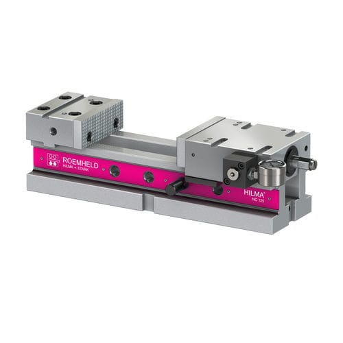 Machine tool vice - HILMA.NC series - Römheld GmbH Friedrichshütte - hydraulically-operated / vertical / modular