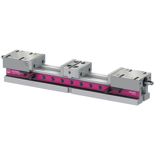 Twin clamping vice - WS3.3420 - Römheld GmbH Friedrichshütte - for machine tools / hydraulically-operated