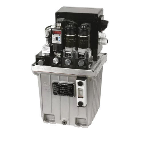 Clamping hydraulic power unit - D8.0115 series - Römheld GmbH Friedrichshütte - with AC motor / for machine tools / compact