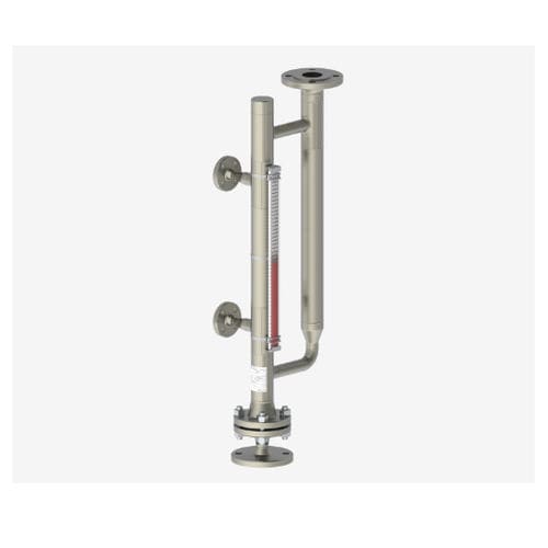 Liquids level indicator - VLI - WEKA - bypass / magnetic / for tanks