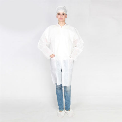 Lab coat - Hubei Wanli Protective Products Co., Ltd. - work / SMS / polypropylene