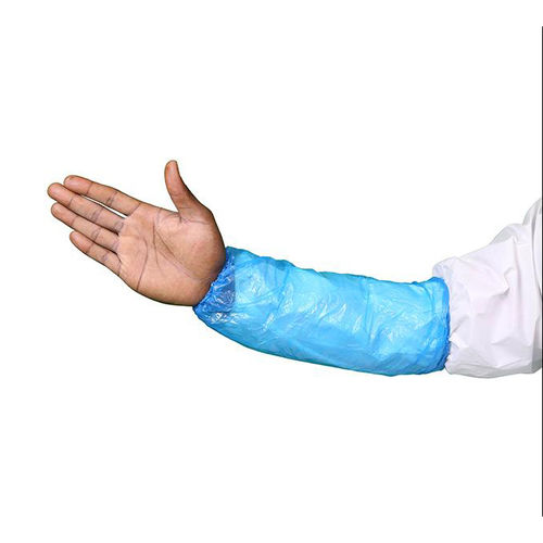 Work oversleeve - WLP6004 - Hubei Wanli Protective Products Co., Ltd. - waterproof / plastic / PE