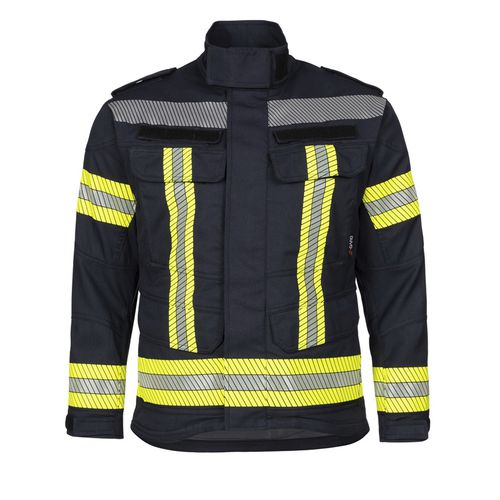 Work jacket - Endurance - Hubert Schmitz GmbH S-GARD Schutzkleidung - high-visibility / fire-retardant / viscose