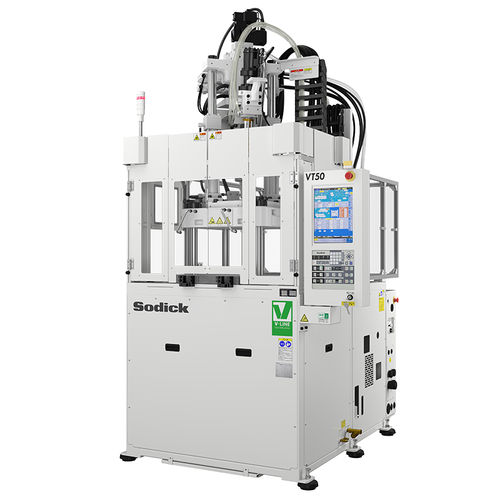 Vertical injection molding machine VT50 Sodick hybrid / toggle