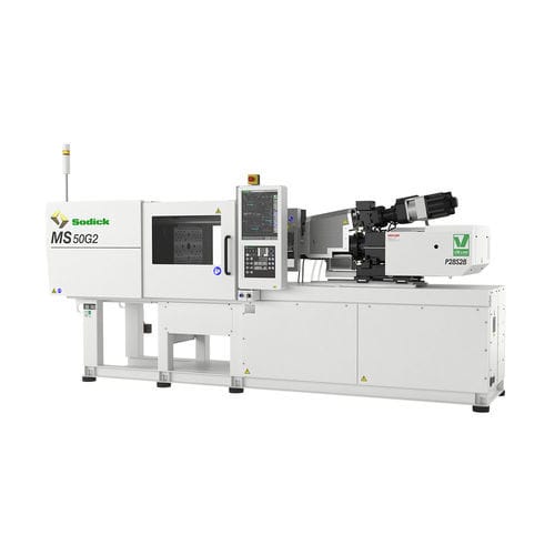 Horizontal injection molding machine - MS50G2 - Sodick - electric / toggle