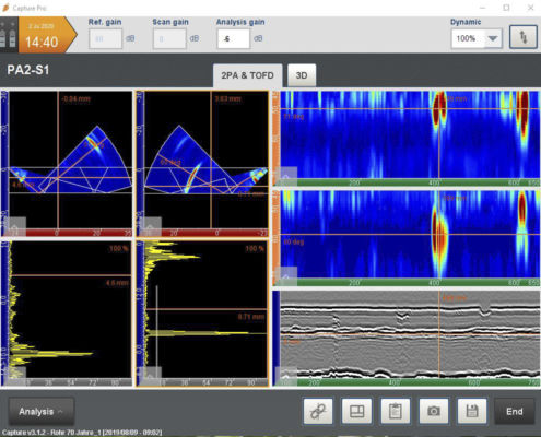 Analysis software - CAPTURE - KARL DEUTSCH - calibration / for test / control