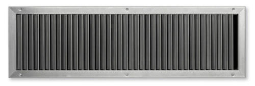 Galvanised steel ventilation grill - TRS-K  - TROX - rectangular