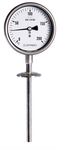 Gas expansion thermometer - FTh Ch - AFRISO-EURO-INDEX - dial / IP65 ...