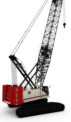 Crawler crane - 238 HSL - Link-Belt - boom / lattice / for construction