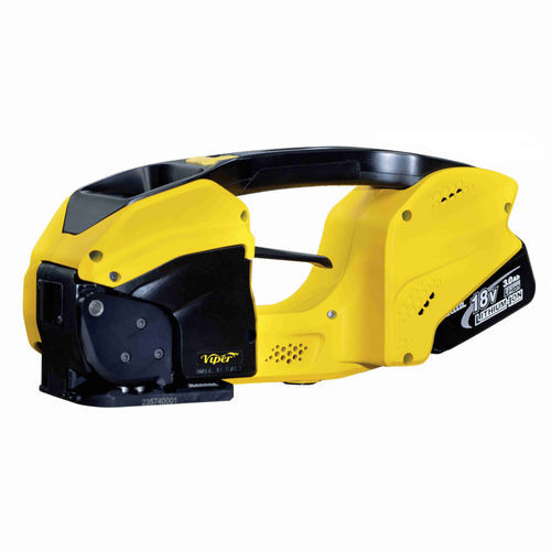 Manual strapping tool - VIPER - SIAT - battery-powered / for PP-PET straps / for polyester straps