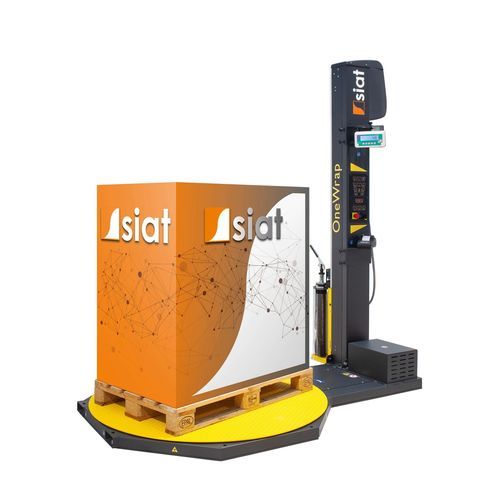 Turntable stretch wrapper - W8Wrap - SIAT - automatic / transport / for logistics