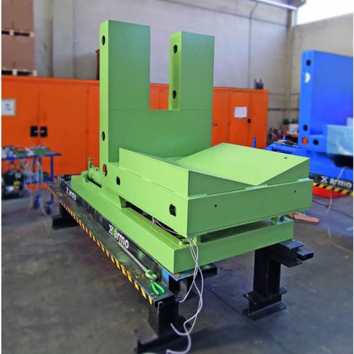 Hydraulic tipping station - Armo s.p.a. - drum / fixed