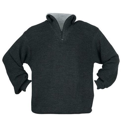 Cold weather pullover - 0017216839 - Scheibler Importgesellschaft mbH - acrylic fiber / gray / L