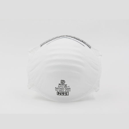 Disposable respirator - DTC3M-1 N95 - Shanghai Dasheng Health Products Manufacture Co., Ltd. - filter