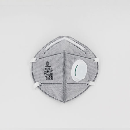 Disposable respirator - DAC4X-F N95 - Shanghai Dasheng Health Products Manufacture Co., Ltd. - activated carbon / filter / with valve