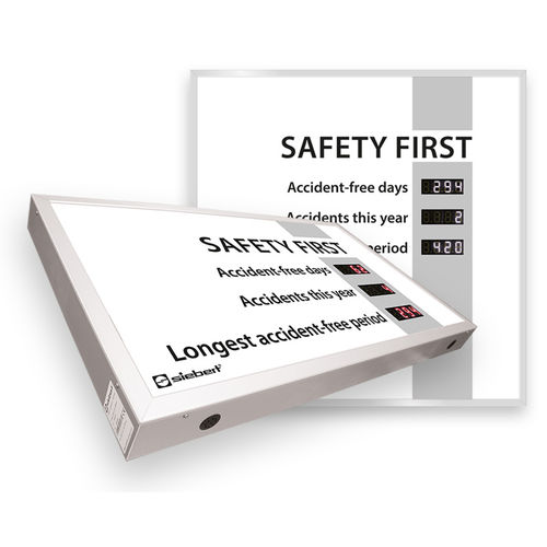 Safety display - XC640 - Siebert Industrieelektronik GmbH - LED / numeric / 4-digit
