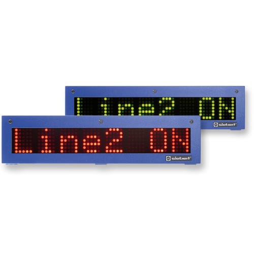 LED display - Siebert Industrieelektronik GmbH