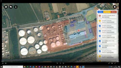 Management software - SPS - ISOIL Industria Spa - control / safety / tracking