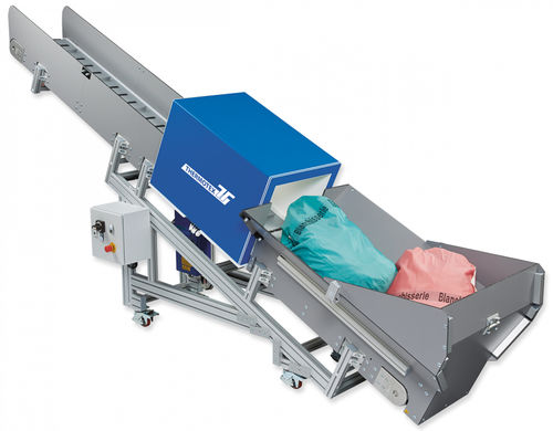 Inclined conveyor - ThermoTex Nagel GmbH - belt / mesh belt / transport