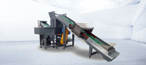 Single shaft shredder - YMS series - Zhangjiagang City Grace Machinery Co., Ltd - paper / plastic