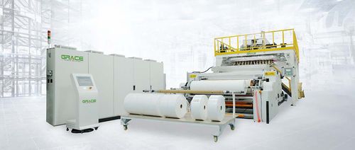 Plastic-coated fabric production line - Zhangjiagang City Grace Machinery Co., Ltd - automatic